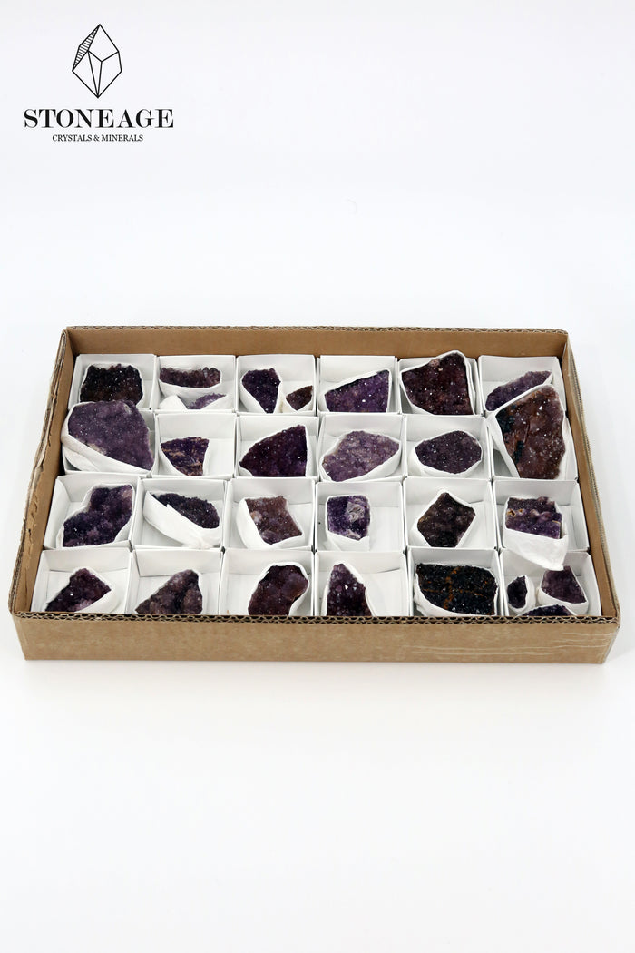 Amethyst cluster flat