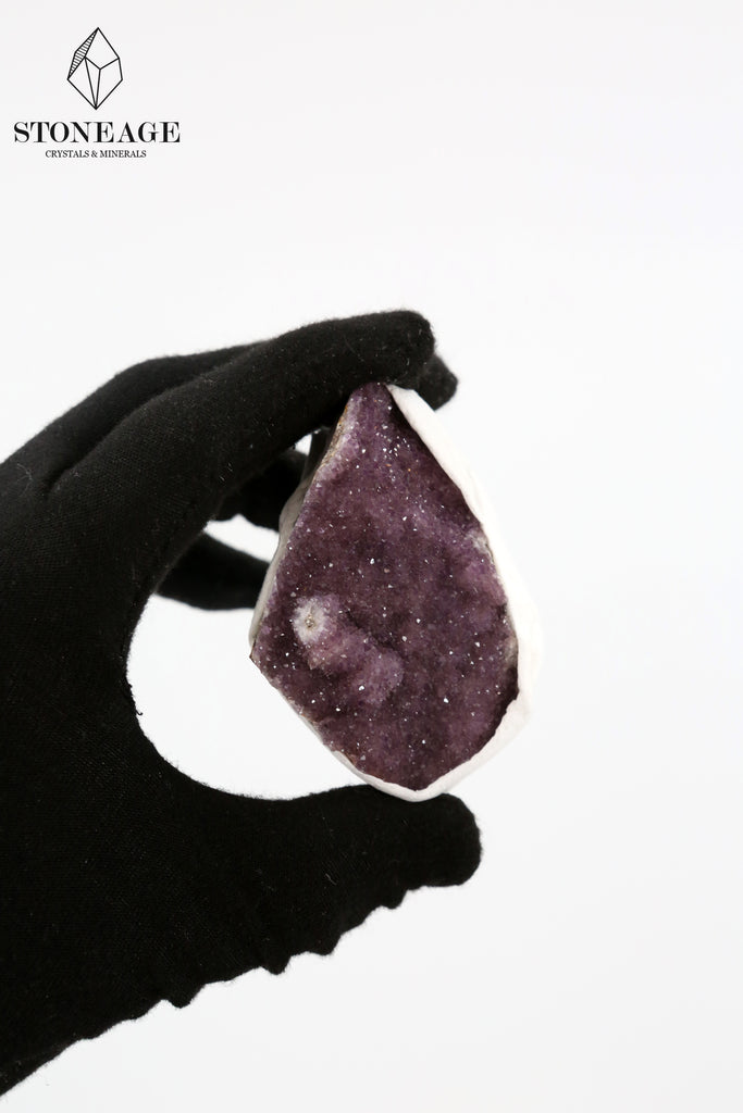 Amethyst cluster flat