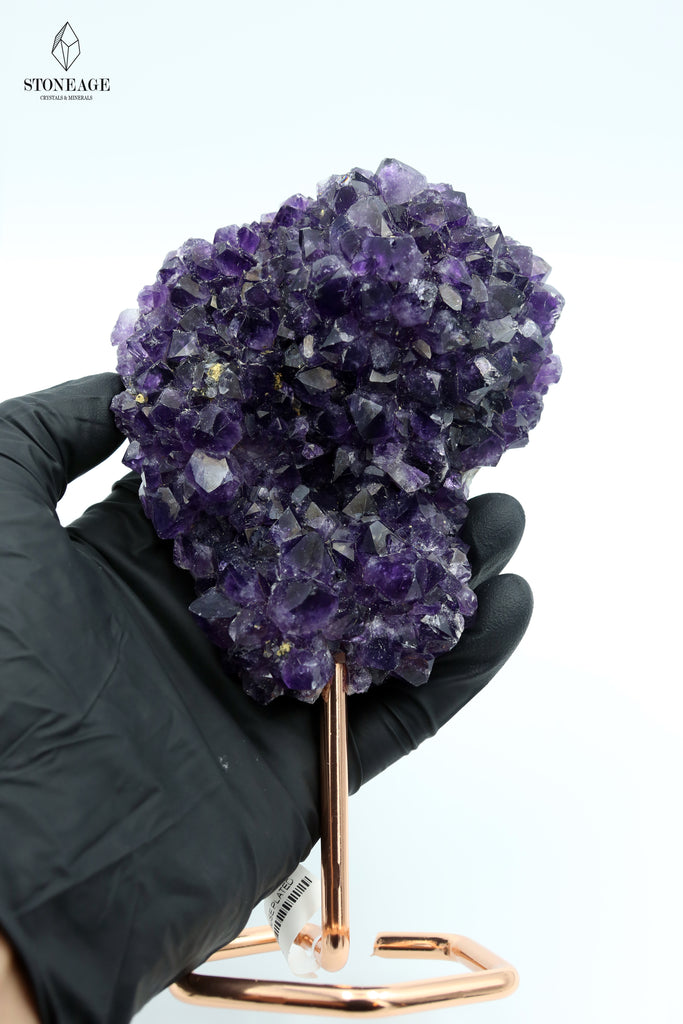Amethyst Cluster with Stand