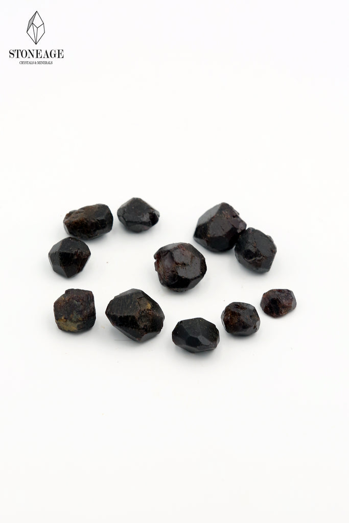 Red Garnet crystals