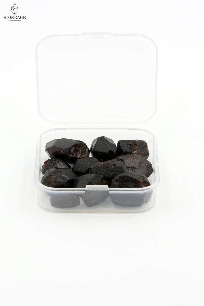 Red Garnet crystals